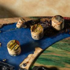 infinite Trad Fullsize Dinky ST Lami Stabilized Spalted Maple_6
