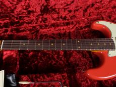 Fender Limited Edition American Vintage II '61 Stratocaster 3A Flame Maple Neck CS Pickups Fiesta Red_4