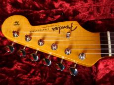 Fender Limited Edition American Vintage II '61 Stratocaster 3A Flame Maple Neck CS Pickups Fiesta Red_5
