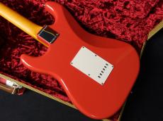 Fender Limited Edition American Vintage II '61 Stratocaster 3A Flame Maple Neck CS Pickups Fiesta Red_7