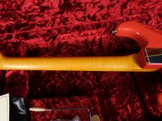 Fender Limited Edition American Vintage II '61 Stratocaster 3A Flame Maple Neck CS Pickups Fiesta Red_8