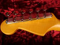 Fender Limited Edition American Vintage II '61 Stratocaster 3A Flame Maple Neck CS Pickups Fiesta Red_9