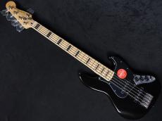 Squier Affinity Series Active Jazz Bass V Black Metallic_2