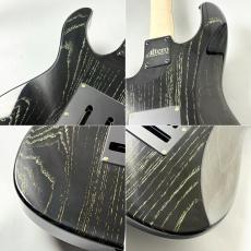 Altero Custom Guitars Astra Standard - Black with White Grain Fill - #2607177 【3.36kg】_8