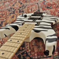 Charvel Satchel Signature Pro-Mod DK22 HH FR M, Maple Fingerboard, Satin White Bengal 【特価】_4