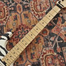 Charvel Satchel Signature Pro-Mod DK22 HH FR M, Maple Fingerboard, Satin White Bengal 【特価】_6