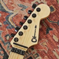 Charvel Satchel Signature Pro-Mod DK22 HH FR M, Maple Fingerboard, Satin White Bengal 【特価】_7