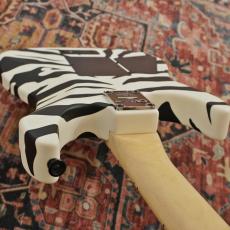 Charvel Satchel Signature Pro-Mod DK22 HH FR M, Maple Fingerboard, Satin White Bengal 【特価】_9