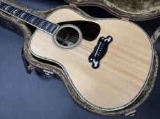 YAMAHA L-53 Special Order Made Model / Ezo Spruce Top・Jacaranda Side and Back :Center Ebony 3-Piece ・Original Grover Peg・Head and Body and Rosette Bias Abalone Trim・Ebony and Mahogany 5P-Neck・Tortoise Color _2