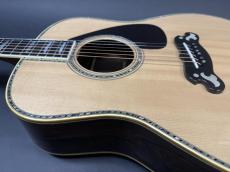 YAMAHA L-53 Special Order Made Model / Ezo Spruce Top・Jacaranda Side and Back :Center Ebony 3-Piece ・Original Grover Peg・Head and Body and Rosette Bias Abalone Trim・Ebony and Mahogany 5P-Neck・Tortoise Color _13