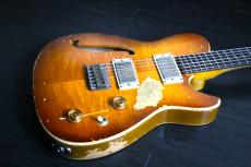 Nishgaki Guitars  Style-N Nishgaki Guitars Cirrus Semi-hollow_8