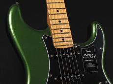 Fender Player II Modified Stratocaster Maple Fingerboard ~Harvest Green Metallic~_4