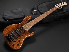 Sadowsky Metroline Special Edition 24-Fret Modern Bass 5st ML24 MS5 SE Curly Sinker Redwood ~Natural Transparent High Polish~_2