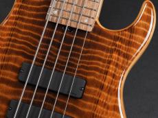Sadowsky Metroline Special Edition 24-Fret Modern Bass 5st ML24 MS5 SE Curly Sinker Redwood ~Natural Transparent High Polish~_5