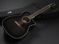 Guild OM-260CE Deluxe Flamed Mahogany TBB ~Transparent Black Burst~_2