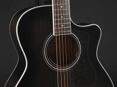 Guild OM-260CE Deluxe Flamed Mahogany TBB ~Transparent Black Burst~_4