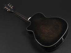 Guild OM-260CE Deluxe Flamed Mahogany TBB ~Transparent Black Burst~_12