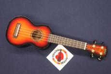 MAHALO Red Burst Soprano with Gear Tuners_9