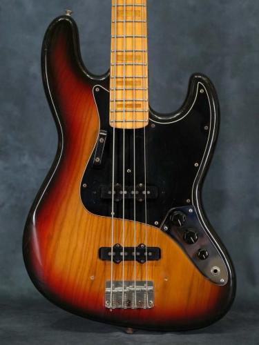 Fender 1975 Jazz Bass Sunburst Ash / Maple