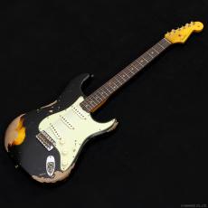 Fender Custom Shop 1960 Stratocaster Heavy Relic [Aged Black over 3-Tone Sunburst]_2