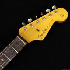 Fender Custom Shop 1960 Stratocaster Heavy Relic [Aged Black over 3-Tone Sunburst]_9