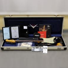 Fender Custom Shop 1960 Stratocaster Heavy Relic [Aged Black over 3-Tone Sunburst]_10