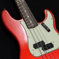 Fender Custom Shop Masterbuilt 1962 Precision Bass Journeyman Relic RW by Dennis Galuszka [Candy Apple Red]_7
