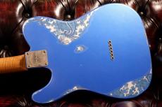 XOTiC [最終価格]XTC-1 Master Grade Flame Maple Neck Heavy Aged ~Lake Pracid Blue over Blue Paisley ~_6