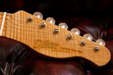 XOTiC [最終価格]XTC-1 Master Grade Flame Maple Neck Heavy Aged ~Lake Pracid Blue over Blue Paisley ~_7