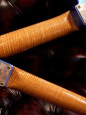 XOTiC [最終価格]XTC-1 Master Grade Flame Maple Neck Heavy Aged ~Lake Pracid Blue over Blue Paisley ~_11