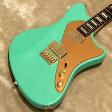 Balaguer Guitars The Espada T-BAR 2.0 Tony Pizzuti Signature Model, Gloss Metallic Cool Green