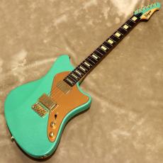 Balaguer Guitars The Espada T-BAR 2.0 Tony Pizzuti Signature Model, Gloss Metallic Cool Green_2