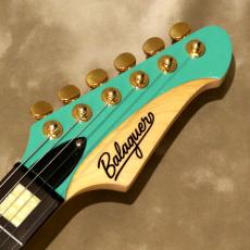 Balaguer Guitars The Espada T-BAR 2.0 Tony Pizzuti Signature Model, Gloss Metallic Cool Green_4