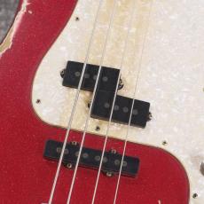 Fender Custom Shop Limited Edition Masterbuilt J Precision Bass PJ King's Red Sparkle 【4.24Kg】【#CZ590470】_5