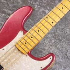 Fender Custom Shop Limited Edition Masterbuilt J Precision Bass PJ King's Red Sparkle 【4.24Kg】【#CZ590470】_6