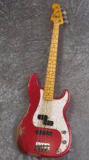 Fender Custom Shop Limited Edition Masterbuilt J Precision Bass PJ King's Red Sparkle 【4.24Kg】【#CZ590470】_11