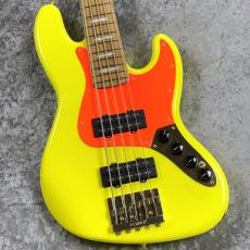 Fender MonoNeon Jazz Bass V - Neon Yellow - 【4.85kg】