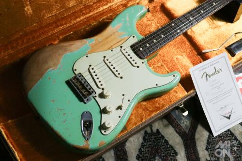 Fender Custom Shop 61 Stratocaster Relic Seafoam Green 2007