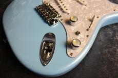 Kino frawdit 22F 3S Alder Soda Blue  【国産ハイエンド】【良音個体】【虎杢ネック】【選定品】_3