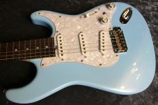 Kino frawdit 22F 3S Alder Soda Blue  【国産ハイエンド】【良音個体】【虎杢ネック】【選定品】_5