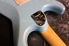 Kino frawdit 22F 3S Alder Soda Blue  【国産ハイエンド】【良音個体】【虎杢ネック】【選定品】_7