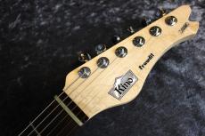 Kino frawdit 22F 3S Alder Soda Blue  【国産ハイエンド】【良音個体】【虎杢ネック】【選定品】_8