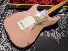 Fender Custom Shop Fender Custom Shop 1957 Stratocaster SSH Relic Shell Pink_7