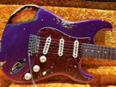 Fender Custom Shop Fender Custom Shop ’62 Stratocaster Heavy Relic / Magenta Sparkle