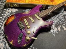 Fender Custom Shop Fender Custom Shop ’62 Stratocaster Heavy Relic / Magenta Sparkle_3