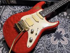 Valley Arts Valley Arts Custom Pro USA Maple Body / Trans Red_3