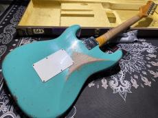 Fender Custom Shop Fender Custom Shop '62 Stratocaster SSH Heavy Relic / FRT / Sea Foam Green_7
