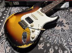 Fender Custom Shop Fender Custom Shop '69 SSH Stratocaster Heavy Relic / 3 Color Sunburst_3