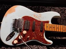 Fender Custom Shop Fender Custom Shop '62 Stratocaster SSH Heavy Relic / FRT / Daphne Blue