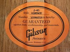 Gibson J-45 vintage 2016年製 【返品OK】[SLR29]【箕面店在庫】_7